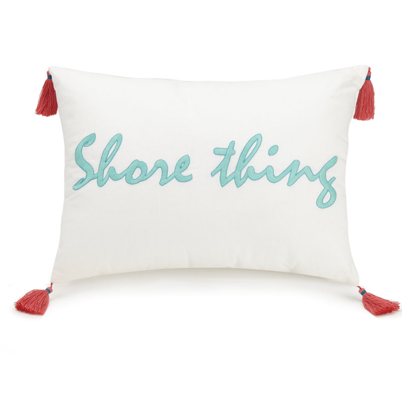 Vera Bradley Go Fish Embroidered Throw Pillow & Reviews Wayfair